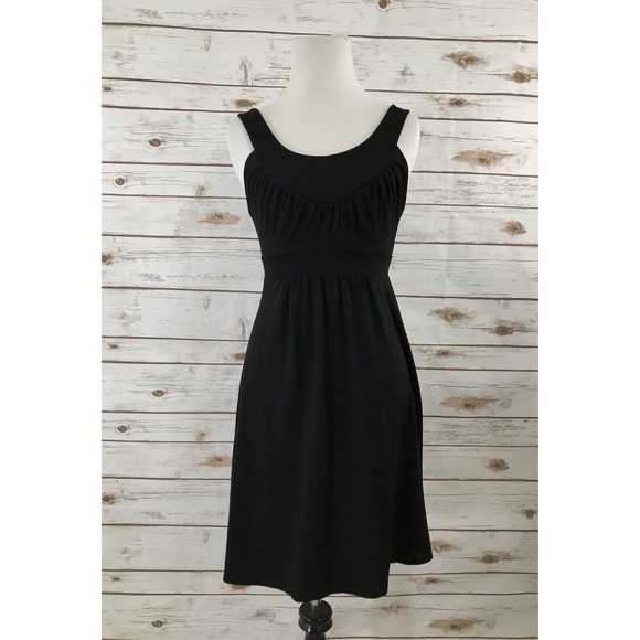 Susana Monaco Dresses & Skirts - Susana Monaco Black Empire Dress Size‎ Extra Small